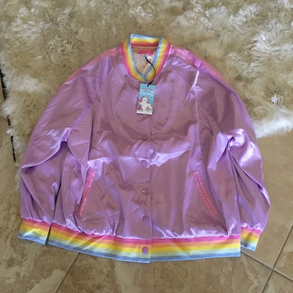 Unique Vintage My Little Pony collection jacket size 2x (18) New - Picture 3 of 4